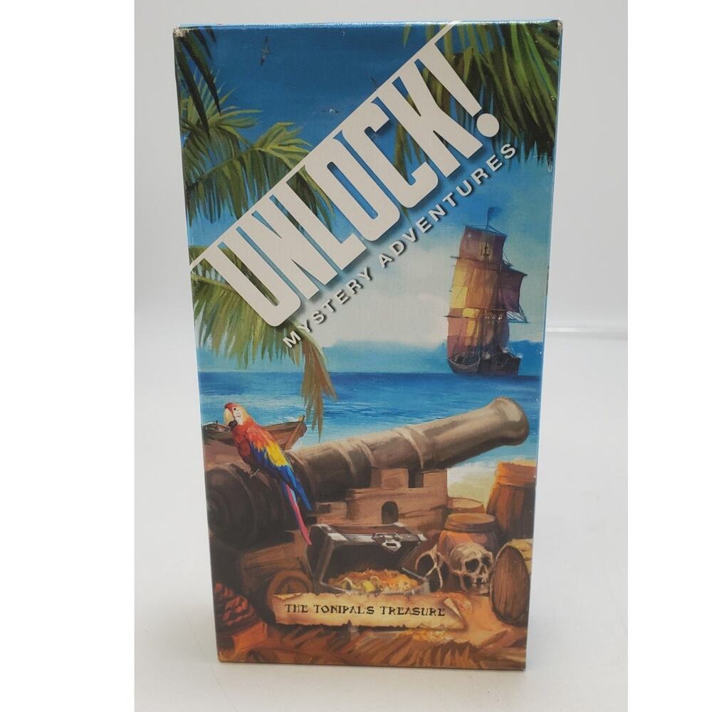 Card Game Unlock! Mystery Adventures The Tonipal's Treasure (2017) 100% COMPLETE